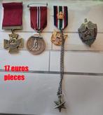 a vendre decoration medaille divers prix, Verzenden, Zo goed als nieuw