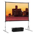 Ecran de projection Da-Lite Fast-Fold 240cm X180cm + Flight, Ophalen, Zo goed als nieuw