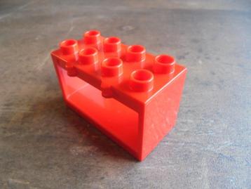 Lego Duplo Container Box 2x4x2 with Open Sides(zie foto's)12, Enlèvement ou Envoi, Utilisé, Briques en vrac, Duplo