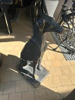 Zwart beeld hond, Antiek en Kunst, Ophalen