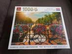 King 1000 stuks - Zonsondergang boven Amsterdam, Hobby en Vrije tijd, Denksport en Puzzels, Ophalen of Verzenden, 500 t/m 1500 stukjes