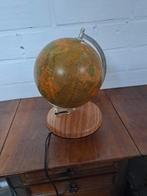 Vintage wereldbol glas DDR, Ophalen of Verzenden