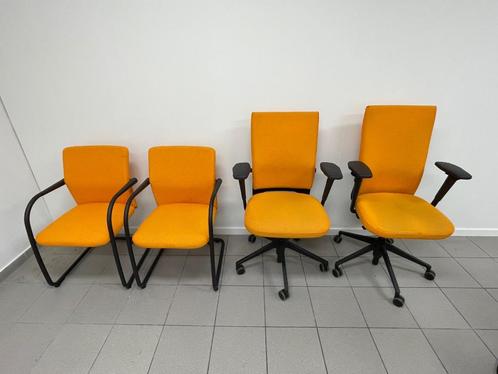 Vitra bureaustoel en bezoekerstoel, Huis en Inrichting, Bureaustoelen, Zo goed als nieuw, Bureaustoel, Oranje, Ergonomisch, Ophalen