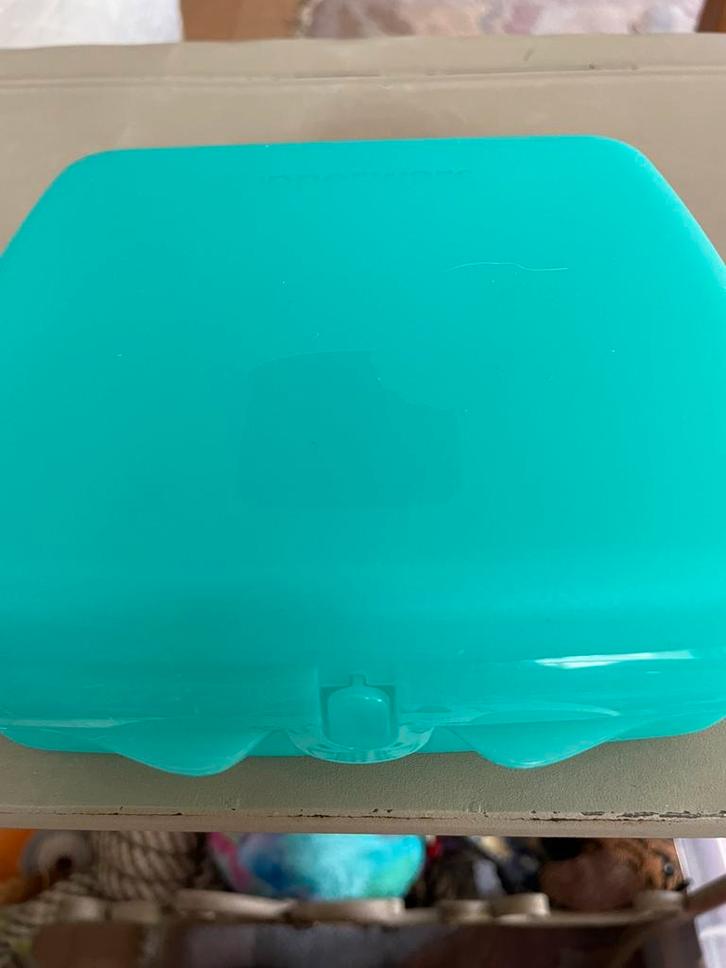 Boîte à sandwich turquoise, Enfants & Bébés, Produits pour enfants, Neuf, Enlèvement ou Envoi