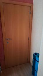 4 Beuken fineer binnendeuren, Doe-het-zelf en Bouw, Ophalen, Kunststof, Gebruikt, Minder dan 80 cm