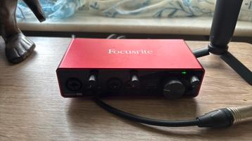 Focusrite 2i2 3rd Generation, Computers en Software, Geluidskaarten, Ophalen of Verzenden, Nieuw