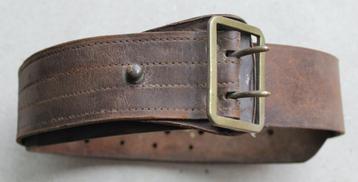 Ceinturon belge mai 40. Très bel état., Enlèvement ou Envoi, Armée de terre, Vêtements ou Chaussures