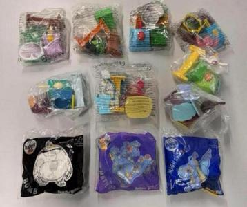 11x Vintage Happy meal McDonalds - speeltjes Angry Birds beschikbaar voor biedingen