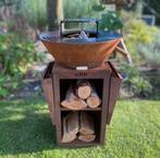 ASH - Grill Heat - Plancha BBQ - Cortenstaal  - Nieuw, Tuin en Terras, Ophalen of Verzenden, Nieuw, Met accessoires