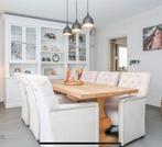 6 landelijke stoelen / fauteuil op wielen, Huis en Inrichting, Ophalen, Wit, Stof, Vijf, Zes of meer stoelen