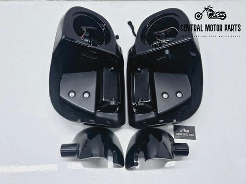 Set de guêtres noires avec système audio Touring 1997-2013, Motos, Pièces | Harley-Davidson, Utilisé, Enlèvement ou Envoi