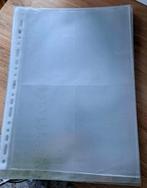 28 plastiek mappen voor klassement postkaarten, Enlèvement ou Envoi