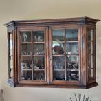 Vitrine ancienne à suspendre, Enlèvement, Utilisé, Chêne