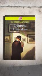 Inconnu à cette adresse Kressman Taylor, Ophalen, Non-fictie, Zo goed als nieuw, Kressman Taylor