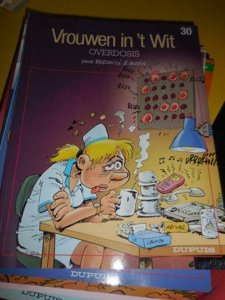 strip vrouwen in 't wit 28-30-31 eerste dr nieuwstaat, Boeken, Stripverhalen, Zo goed als nieuw, Ophalen of Verzenden