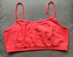 meisjes top Hema XS 146 152 fluo oranje roze topje beha, Nacht- of Onderkleding, Gebruikt, Meisje, Ophalen of Verzenden