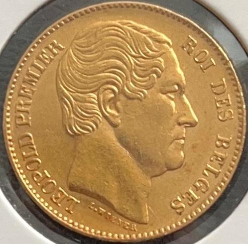 Munt 20 frank voor Leopold I 1865, Postzegels en Munten, Munten | Europa | Niet-Euromunten, België, Goud