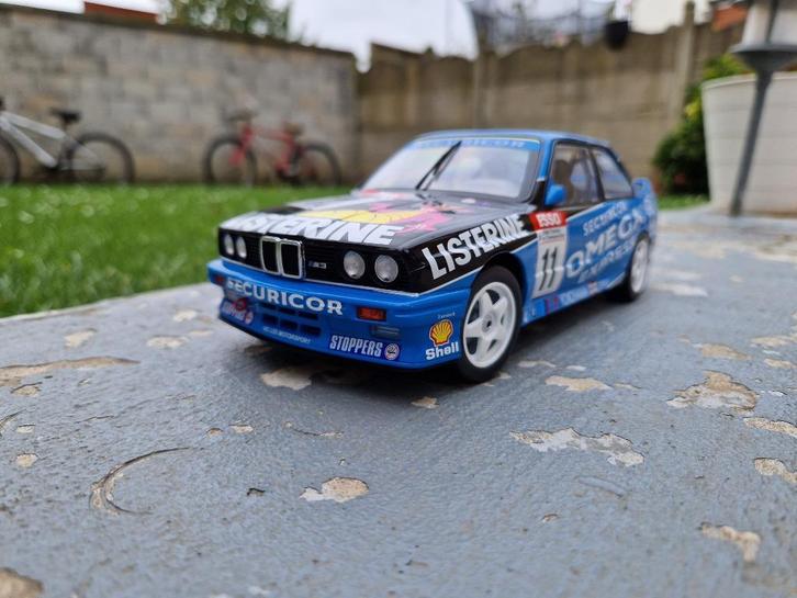 BMW M3 E30 BTCC 1991- Échelle 1/18 - PRIX : 49€, Hobby & Loisirs créatifs, Voitures miniatures | 1:18, Neuf, Voiture, Solido, Enlèvement