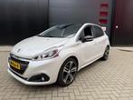 Peugeot 208 1.2 GT Line 56000 KM NAP 5-DRS  Top Staat, Auto's, Voorwielaandrijving, Leder en Stof, Wit, 99 g/km