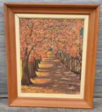 Huile sur panneau sous bois signe René nicodenne, Ophalen of Verzenden