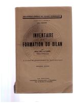 Inventaire et la formation du bilan - Jules Baude - 1947, Gelezen, Jules Baude, Ophalen of Verzenden