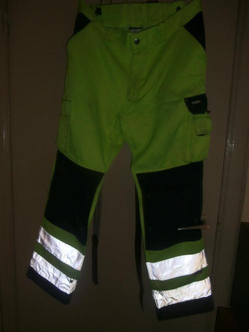 Fluorescerende werkbroek „Dassy”, Tuin en Terras, Werkkleding, Gebruikt, Heren, Broek, Ophalen