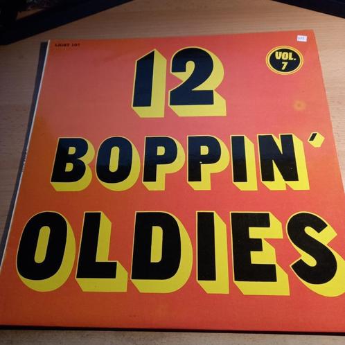 Popcorn Lp - 12 Boppin' Oldies Vol 7, Cd's en Dvd's, Vinyl | R&B en Soul, Zo goed als nieuw, Soul of Nu Soul, 1960 tot 1980, 12 inch