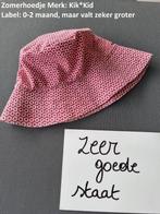 Rood-wit zomerhoedje baby, Maat 62, Jongetje of Meisje, Hoed, Ophalen of Verzenden
