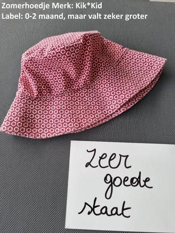 Rood-wit zomerhoedje baby beschikbaar voor biedingen