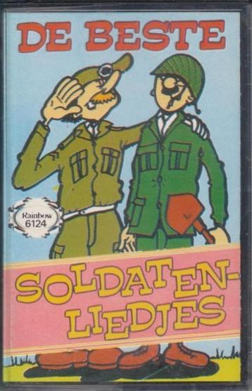 (mc119) De Beste Soldatenliedjes, cassette beschikbaar voor biedingen