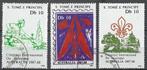 Sao Tome Y Principe 1988 - Yvert 929-931 - Scouting (ST), Timbres & Monnaies, Timbres | Afrique, Affranchi, Envoi, Autres pays