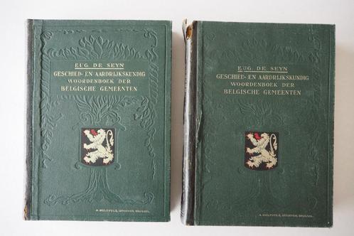 De Seyn geschied- en aardrijkskundig woordenboek, Livres, Histoire nationale, Utilisé, Enlèvement ou Envoi