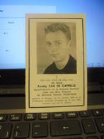 dp Freddy Van de Cappelle, Verzamelen, Bidprentjes en Rouwkaarten, Ophalen of Verzenden, Bidprentje