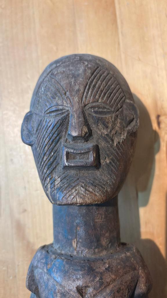 Teke voorouderfiguur – Congo – Imposant ritueel beeld, Antiquités & Art, Art | Art non-occidental, Enlèvement