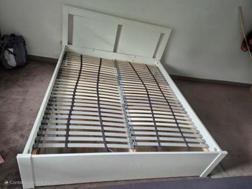 Sommiers à lattes, beige 160  200, Beige