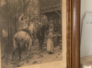Ets naar werk van Ernest Meissonier (1886-1895), Enlèvement