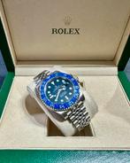 #Horloge#Rolex#Gmtmaster#Blueberry, Ophalen of Verzenden, Nieuw, Blauw