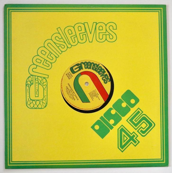 Capital Letters – Smoking My Ganja - Vinyl Maxi 12", Cd's en Dvd's, Vinyl | Wereldmuziek, Zo goed als nieuw, 12 inch, Ophalen of Verzenden