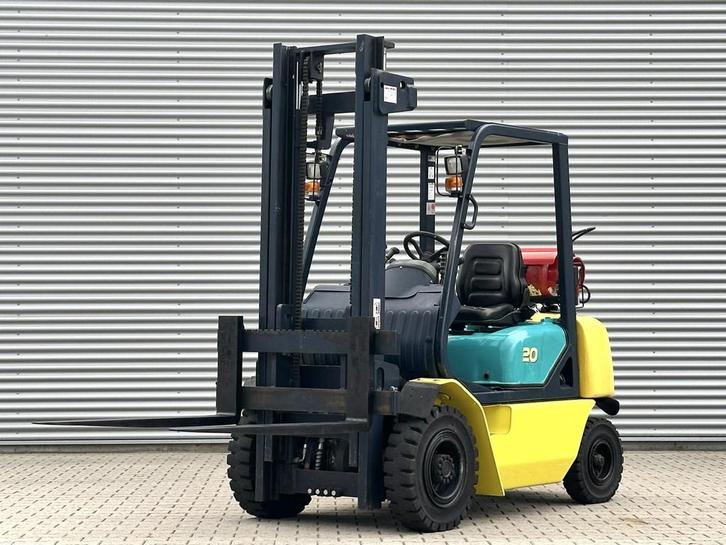 Komatsu FG20-T Heftruck Nieuwstaat 720 uur!, Auto's, Bestelwagens en Lichte vracht, Bedrijf, Overige merken, LPG, Automaat, Blauw