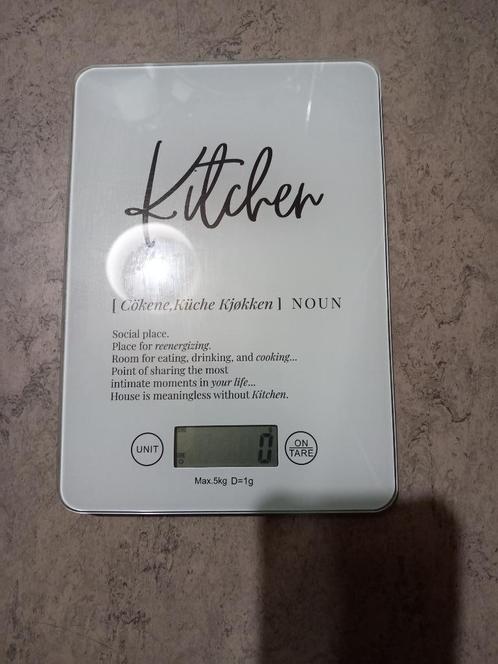 Keukenweegschaal „Kitchen”, Elektronische apparatuur, Weegschalen, Nieuw, Digitaal, Keukenweegschaal, Minder dan 10 kg, Ophalen