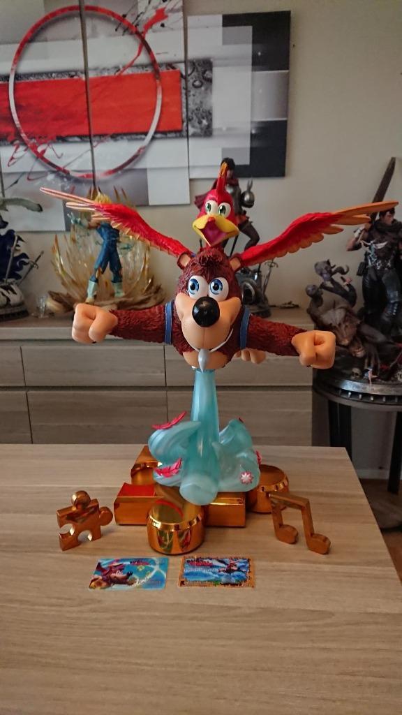 Banjo Kazooie Exclusive First4Figures, Verzamelen, Beelden en Beeldjes, Gebruikt, Ophalen