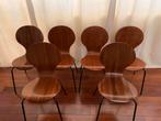 Ensemble x6 Chaises Design Vintage, Antiquités & Art, Enlèvement ou Envoi