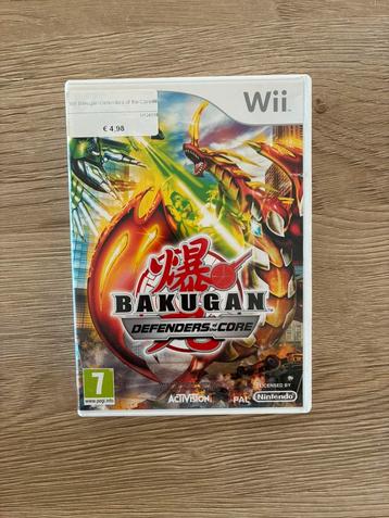 Nintendo wii bakugan defenderd core game beschikbaar voor biedingen