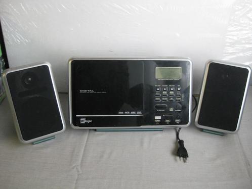 Mini lecteur CD stéréo avec syntoniseur de chaîne - MT Logic, TV, Hi-fi & Vidéo, Chaîne Hi-fi, Utilisé, Lecteur CD, Tuner ou Radio