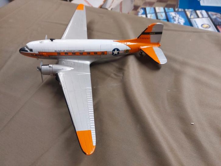 Franklin Mint 1/48 C 47 Army transport command, Hobby & Loisirs créatifs, Modélisme | Avions & Hélicoptères, Avion, Enlèvement ou Envoi