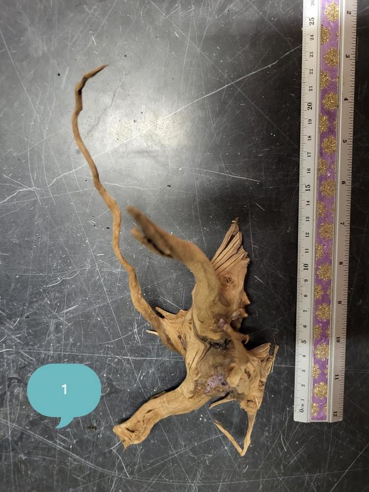 Sierhout / wortelhout / mangrovehout voor aquarium, Dieren en Toebehoren, Vissen | Aquaria en Toebehoren, Zo goed als nieuw, Ophalen of Verzenden