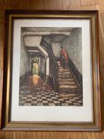 Ets van A. Geudens 82/300, Antiek en Kunst, Kunst | Etsen en Gravures, Ophalen