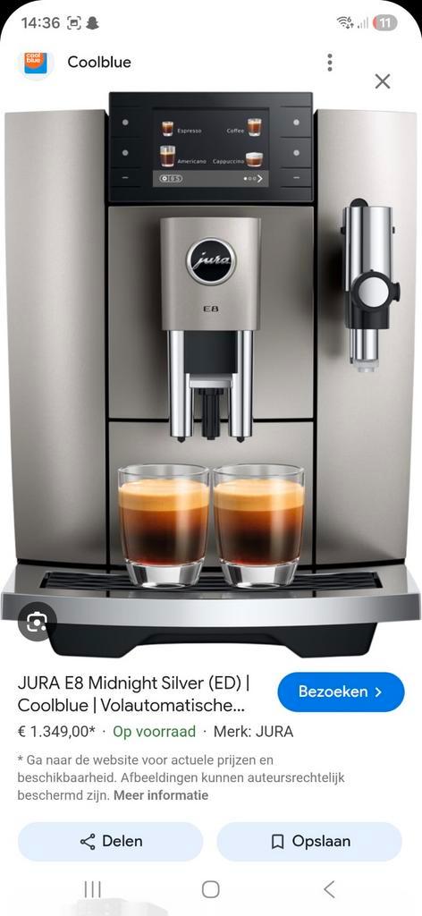 Machine à café, expresso, risttretto et eau chaude, Electroménager, Cafetières, Enlèvement