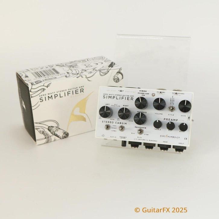 DSM Humboldt Electronics Simplifier Zero Watt Stereo Guitar, Musique & Instruments, Effets, Utilisé, Reverb, Enlèvement ou Envoi