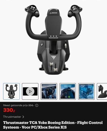 Thrustmaster tca yoke boeing edition, Enlèvement, Neuf